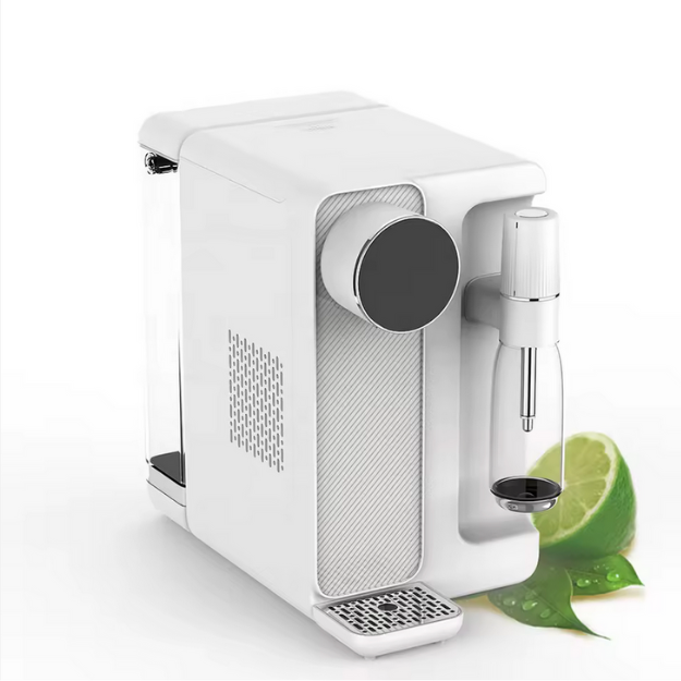 Osmoseur de Comptoir EC85® – Eau Pure Chaude, Froide & Pétillante (RO + Soda) Sans Installation