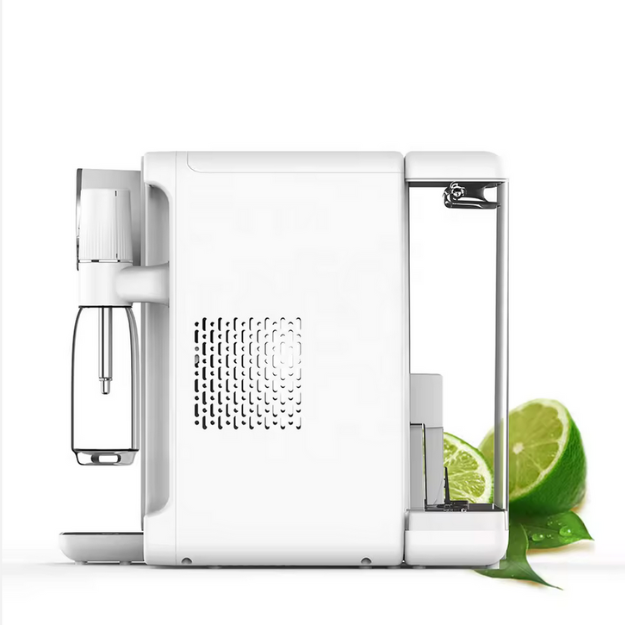 Osmoseur de Comptoir EC85® – Eau Pure Chaude, Froide & Pétillante (RO + Soda) Sans Installation