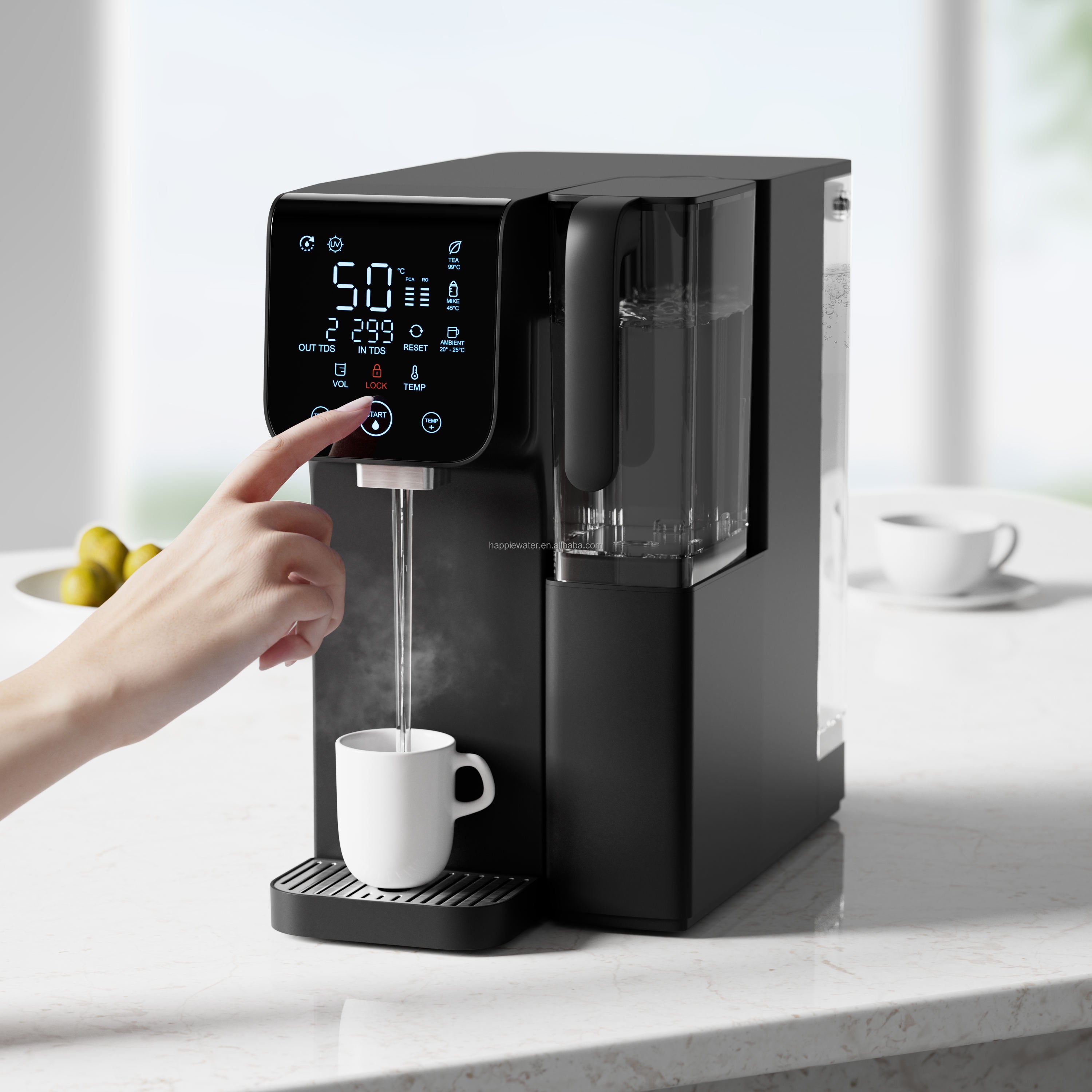 Osmoseur de Comptoir EC65® – Eau Pure, Chaude ou Froide, Sans Installation